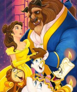 Diamond Painting Beauty and Beast PK118