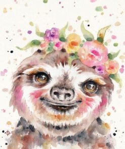 Diamond Painting Sloth PK174