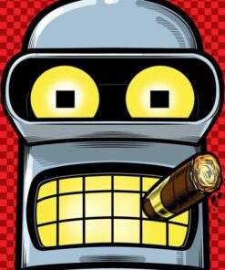 Diamond Painting Bender Futurama PK200