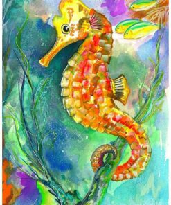 Diamond Painting Seahorse PK296