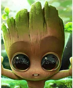Diamond Painting I'm Groot! Guardians of the Galaxy PK35
