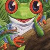 Diamond Painting Frog PK44