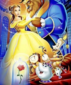Diamond Painting Beauty and Beast PK60