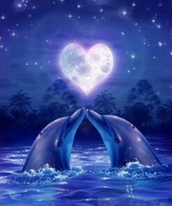 Dolphins Diamond Painting Kit - DIY