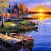 Sunset Landscape Diamond Painting Kit - DIY