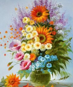 All kinds Of Flowers Diamond Painting Kit - DIY