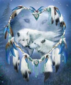 Wolf Love Diamond Painting Kit - DIY