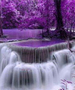 Waterfall Scenery Diamond Painting Kit - DIY