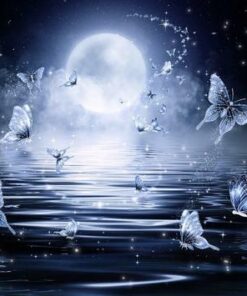 White Butterfly Diamond Painting Kit - DIY