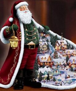 Father Christmas Diamond Painting Kit - DIY