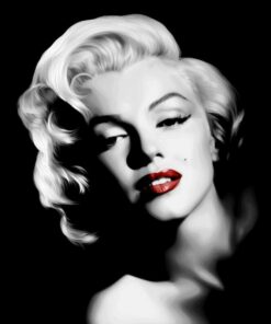 Marilyn Monroe Red Diamond Painting Kit - DIY