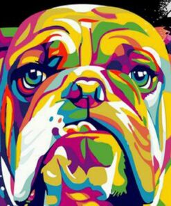 Bulldog Colors Diamond Painting Kit - DIY