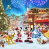 Christmas Mickey Minnie Donald Princesses Diamond Painting Kit - DIY