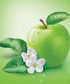 Green Apple Diamond Painting Kit - DIY