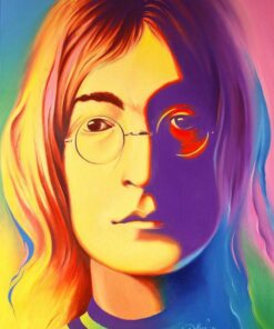 John Lennon Full Colors Diamond Painting Kit - DIY