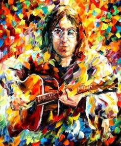 John Lennon Colors full Diamond Painting Kit - DIY