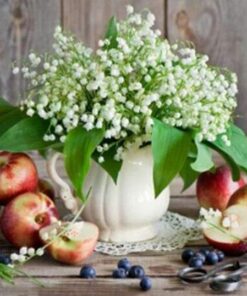 Lily Of The Valley And Apple Diamond Painting Kit - DIY