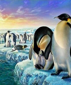 Penguins Diamond Painting Kit - DIY