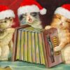 Cat Christmas Funny Diamond Painting Kit - DIY
