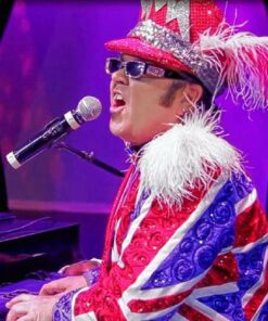 Elton John Singer Diamond Painting Kit - DIY