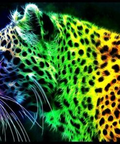 Jaguar Colors Diamond Painting Kit - DIY