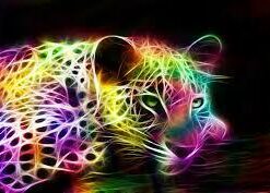 Jaguar Full Colors Diamond Painting Kit - DIY