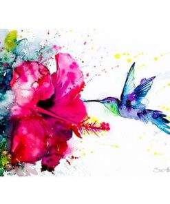 Hummingbird Of Rhinestones Diamond Painting Kit - DIY