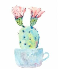 Plant Cactus II Diamond Painting Kit - DIY