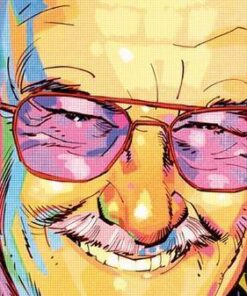 Rainbow Stan Lee Diamond Painting Kit - DIY