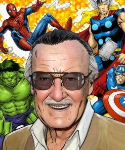 Comics Stan Lee Diamond Painting Kit - DIY