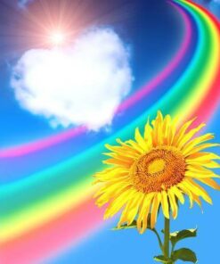 Rainbow Flowers Diamond Painting Kit - DIY Rainbow Flowers-7