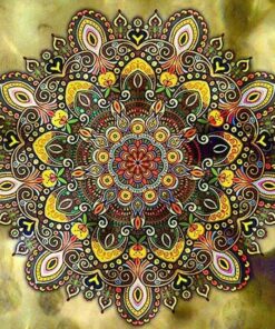 Mandala Diamond Painting Kit - DIY Mandala-15