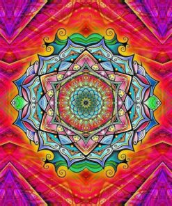 Mandala Diamond Painting Kit - DIY Mandala-28