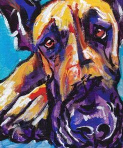Great Dane Colors Love Diamond Painting Kit - DIY