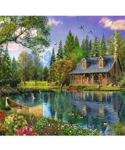 Cabin Like Diamond Painting Kit - DIY