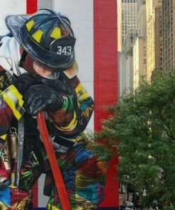 5d Fireman Firefighter Diamond Painting Kit Premium-18