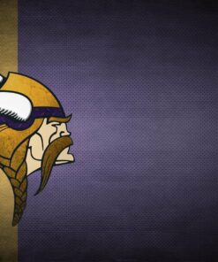 Minnesota Vikings Face Diamond Painting Kit - DIY